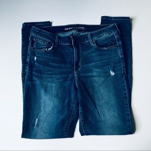 old navy • ripped rockstar skinny jeans